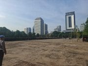 Ribuan Personel TNI-Polri Disatukan, Monas Disulap Jadi Pusat Komando Pengamanan Aksi Mahasiswa