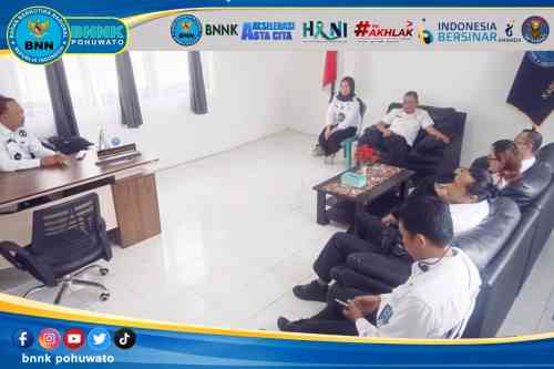 RAPAT PERSIAPAN PELANTIKAN SAKA ANTI NARKOBA DAN HANI 2026