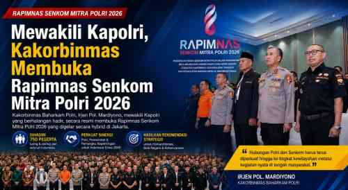 Rapimnas Senkom 2026 Tegaskan Ketahanan Pangan sebagai Fondasi Kekuatan Bangsa Rapimnas Senkom 2026 Tegaskan Ketahanan Pangan sebagai Fondasi Kekuatan Bangsa