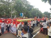 Monas Memanas, Ratusan Warga Minta Program Makan Bergizi Gratis Tetap Dilanjutkan