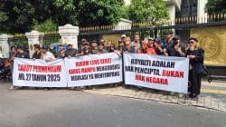 Royalti Adalah Hak Pencipta’, Pesan yang Menggema dalam Aksi Damai di Mahkamah Agung