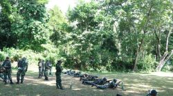 Tingkatkan Profesionalisme Prajurit, Kodim 1505/Tidore Laksanakan Latihan Menembak Senjata Ringan