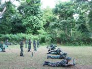 Tingkatkan Profesionalisme Prajurit, Kodim 1505/Tidore Laksanakan Latihan Menembak Senjata Ringan