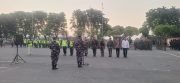 Apel Gelar PAM VVIP Digelar Pagi Buta di Surabaya, Ratusan Personel Siaga Penuh