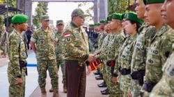Wapang TNI Bersama Menhan RI Tinjau Lokasi Industri Strategis dan Yonif TP 938/Pancasona di Jawa Barat