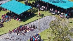 Kodim 1714/Puncak Peduli Pendidikan Hadiri Penamatan Siswa Sekolah Alkitab Mulia Ke-56 Tahun 2026