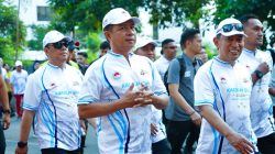 Panglima TNI Hadiri Olahraga Bersama Hari Bhayangkara ke-80, Perkuat Soliditas TNI-Polri