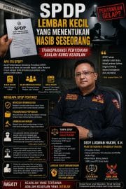 Dedy Luqman Hakim: SPDP Bukan Formalitas, Melainkan Jaminan Keadilan