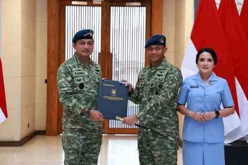 Danlanud Sultan Hasanuddin Resmi Sandang Pangkat Marsekal Pertama