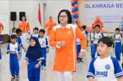 Merangkai Bahagia Dengan Anak-Anak TK Angkasa, Olahraga Bersama HUT Ke-38 Yasarini Penuh Keceriaan di Lanud Sjamsudin Noor