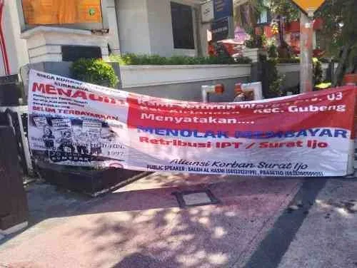 Warga Surat Ijo Tuntut Kepastian Hukum Tanah, Bank Jatim Buka Mediasi