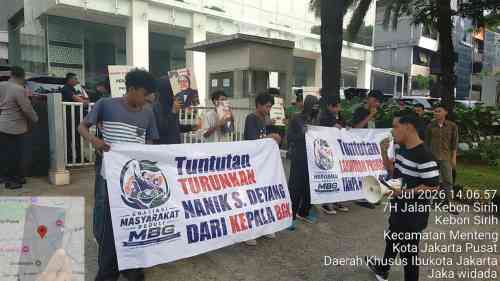 Demo 2 Jam di BGN, Massa Soroti Tata Kelola Program Makan Bergizi