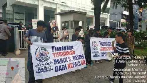 Demo 2 Jam di BGN, Massa Soroti Tata Kelola Program Makan Bergizi