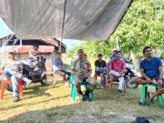 Penuh Keakraban, Babinsa Kodim 1505/Tidore Nobar Piala Dunia Bersama Warga Binaan