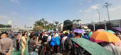 Aksi BEM PTNU di Gedung DPR Berlangsung Kondusif, Massa Desak Perbaikan Sistem Penegakan Hukum