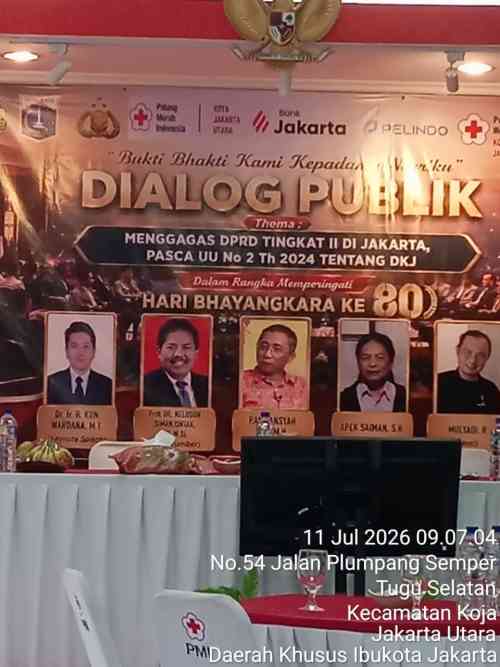 Dialog Publik PPNT Jakarta Utara Kupas Dampak UU Nomor 2 Tahun 2024 Tentang Daerah Khusus Jakarta Dialog Publik PPNT Jakarta Utara Kupas Dampak UU Nomor 2 Tahun 2024 Tentang Daerah Khusus Jakarta