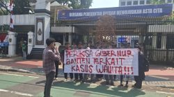 Kemendagri Didatangi Massa, Tuntut Pemeriksaan Gubernur Banten dan Evaluasi Pejabat Daerah