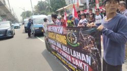 Jaringan Aktivis Aksi Indonesia Tuntut Penyelidikan Dugaan Mafia Tanah Lahan Eks PT J Surya Sakti