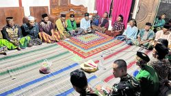 Ikuti Tahlilan: Satgas TMMD 129 Bojonegoro Merajut Doa Bersama