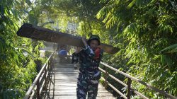 Gelora TMMD 129 Bojonegoro: Aksi Babinsa Kedungadem Bakar Semangat Gotong Royong Warga Kesongo