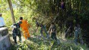 Rawat Ekosistem Alam: Satgas TMMD 129 Bojonegoro bersama Masyarakat Bersihkan Bantaran Sungai Kesongo