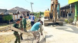 Mengukir Asa di Kesongo: Sinergi Satgas TMMD 129 Bojonegoro dan Warga Bangun Drainase 330 Meter Bebas Genangan