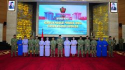 Irjen TNI Pimpin Laporan Korps Kenaikan Pangkat 105 Pati TNI