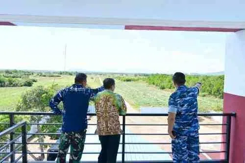 Lanud Sjamsudin Noor dan ULM Rancang Sistem Pengembangan Pertanian Terpadu Untuk Mendukung Ketahanan Pangan Nasional