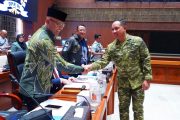 Panglima TNI Bersama Wamenhan RI Hadiri Raker Bersama Komisi I DPR RI