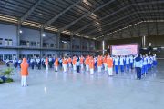 Olahraga Bersama Warnai Peringatan HUT Ke-38 Yasarini di Lanud Sultan Hasanuddin