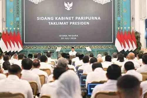 Panglima TNI Hadiri Sidang Kabinet Paripurna Dipimpin Presiden RI