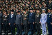Panglima TNI Hadiri Upacara Prasetya Perwira (Praspa) TNI dan Polri Tahun 2026 di Istana Negara