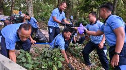 Aksi Peduli Lingkungan, Lanud Iswahjudi Bersihkan Telaga Sarangan