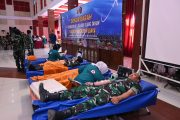 Lanud Sultan Hasanuddin Bersama Satuan TNI AU Makassar Gelar Donor Darah, Wujud Nyata Pengabdian bagi Kemanusiaan