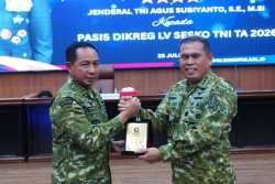 Panglima TNI Berikan Pembekalan kepada Pasis Dikreg LV Sesko TNI