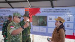 Pangkogabwilhan III Dampingi Gubernur Maluku Utara Laksanakan Peletakan Batu Pertama Program Relokasi Warga Pesisir di Sidangoli Dehe