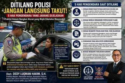 Tilang Polisi Bukan Akhir Segalanya! Kenali 5 Hak Anda Agar Terhindar dari Penyalahgunaan Wewenang