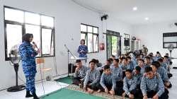 Dari Rasa Ingin Tahu Hingga Cita-Cita, Lanud Sjamsudin Noor Dekatkan Dunia TNI AU Dengan Siswa SRMP 20 Budi Luhur