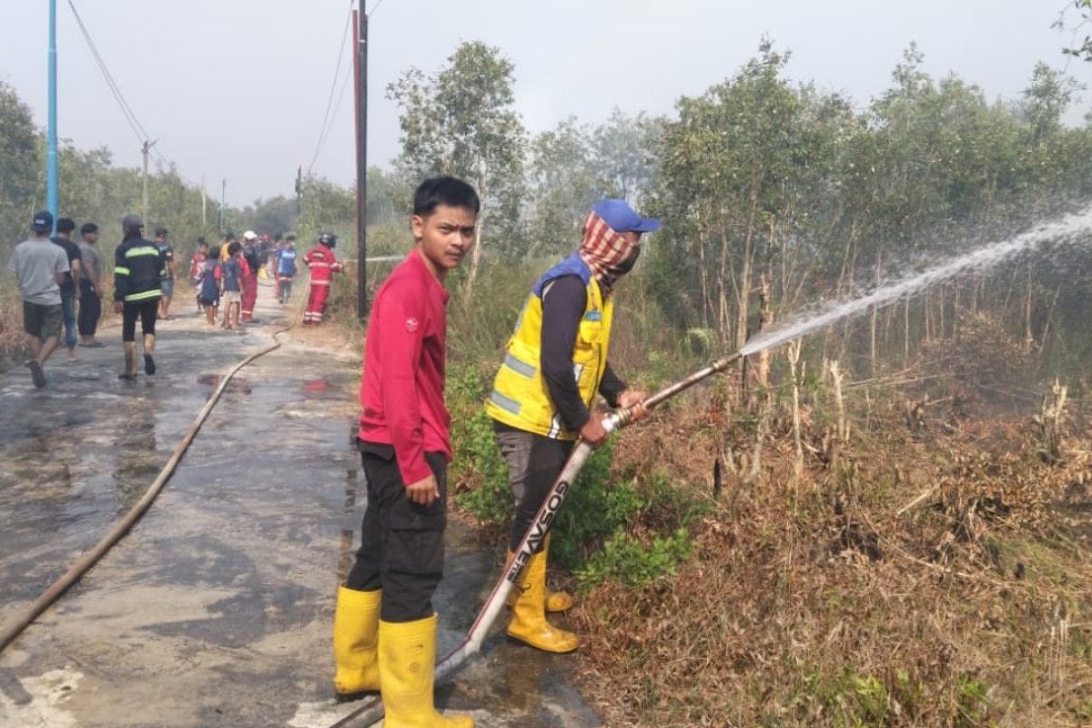 Strategi Penanganan Karhutla Kementerian PU di Kalimantan