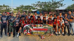 Smash Hangat Turnamen Voli TMMD 129 Bojonegoro Rajut Kebersamaan Warga Kesongo