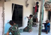 Goresan Kuas Pembawa Asa: TMMD 129 Bojonegoro Wujudkan Hunian Nyaman Mbah Samijan