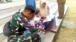 Menyemai Benih-Benih Kecerdasan: Ketika Satgas TMMD 129 Bojonegoro Membuka ‘Jendela Dunia’ Anak-Anak Kesongo
