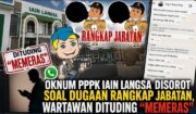 Polemik PPPK IAIN Langsa Memanas, Dugaan Rangkap Jabatan dan Tudingan Wartawan Disorot