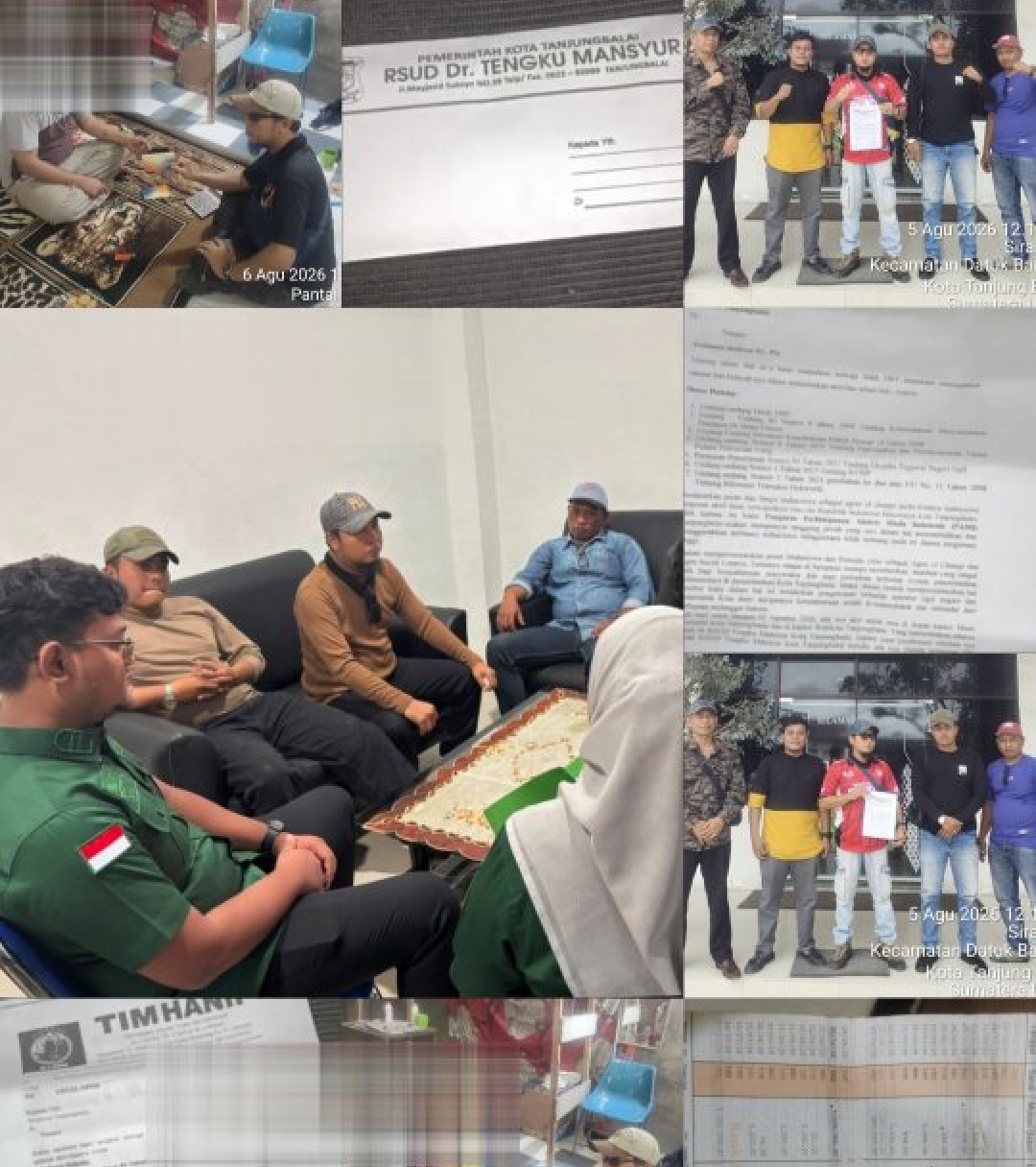 GEMMAKO Penuhi Panggilan Dan Serahkan Bukti Tambahan Ke Kejari Tanjungbalai, Diduga Intimidasi Kedua Pertanyakan Surat Panggilan Saksi Tidak Resmi GEMMAKO Penuhi Panggilan Dan Serahkan Bukti Tambahan Ke Kejari Tanjungbalai, Diduga Intimidasi Kedua Pertanyakan Surat Panggilan Saksi Tidak Resmi