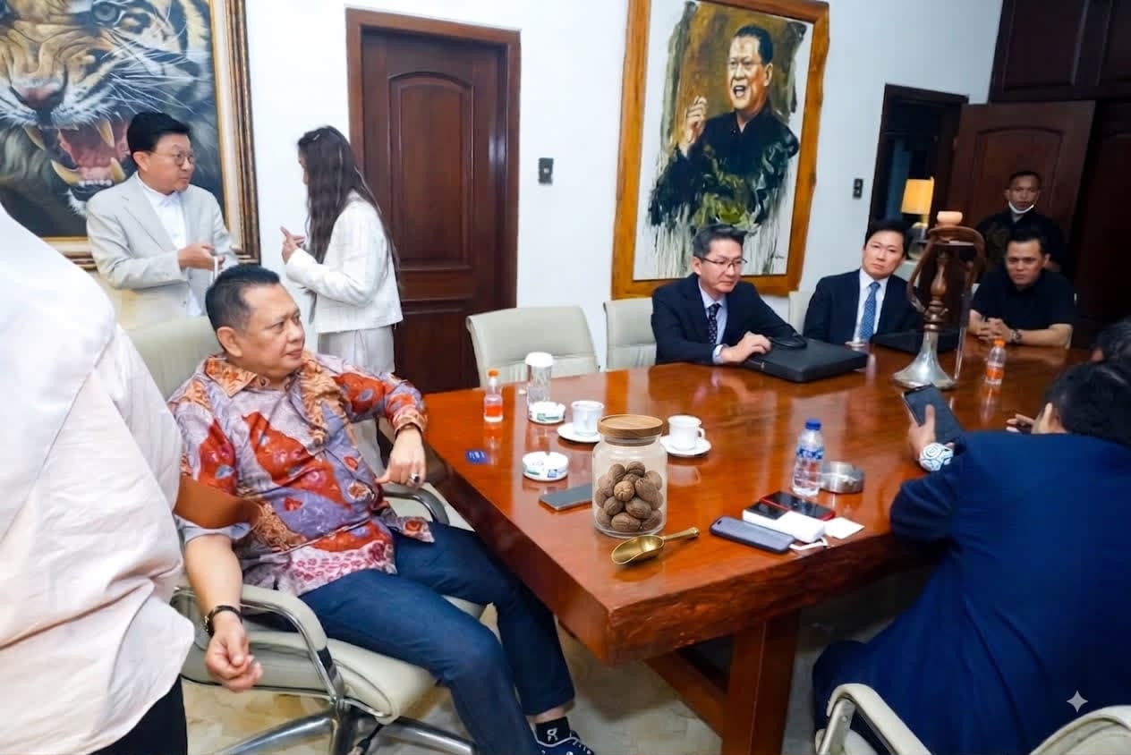 Terima Perwakilan Sojunghan Medicare, Bamsoet Dorong Medical Check-Up Berbasis Teknologi dan Deteksi Dini di Indonesia Terima Perwakilan Sojunghan Medicare, Bamsoet Dorong Medical Check-Up Berbasis Teknologi dan Deteksi Dini di Indonesia