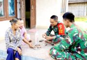 Saat Satgas TMMD 129 Bojonegoro dan Warga Kesongo Berat Melepas Rindu
