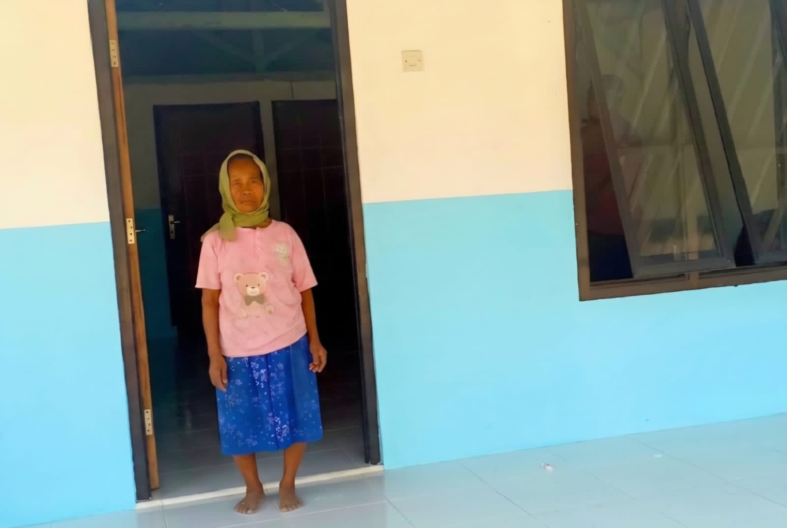 Merasa Nyaman! Wagini: Terima Kasih Satgas TMMD 129 Bojonegoro Merasa Nyaman! Wagini: Terima Kasih Satgas TMMD 129 Bojonegoro
