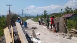 Percepat Akses Masyarakat, Kodim 1505/Tidore Kebut Pembangunan Jembatan Armco