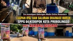 Pasca-Laka Jalan Mastrip, Tim Investigasi Telusuri Selokan dan Saluran IPAL SPPG 04 Kedopok