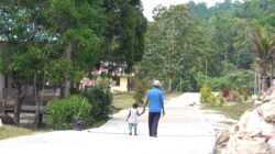TMMD Ke-129 Kodim 1807/Sorong Selatan Wujudkan Jalan Cor 250 Meter, Warga Kampung Sesor Rasakan Manfaat Nyata